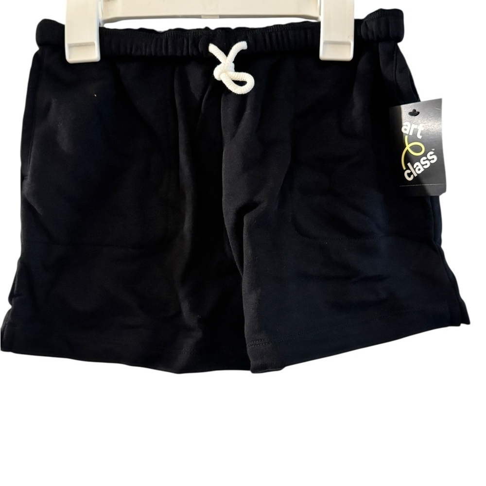 Art Class Kids Black Drawstring Shorts